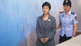 La expresidenta surcoreana.