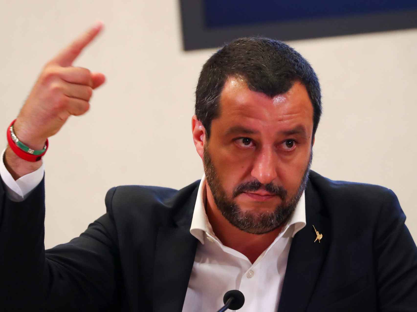 Matteo Salvini, ministro de Interior italiano.