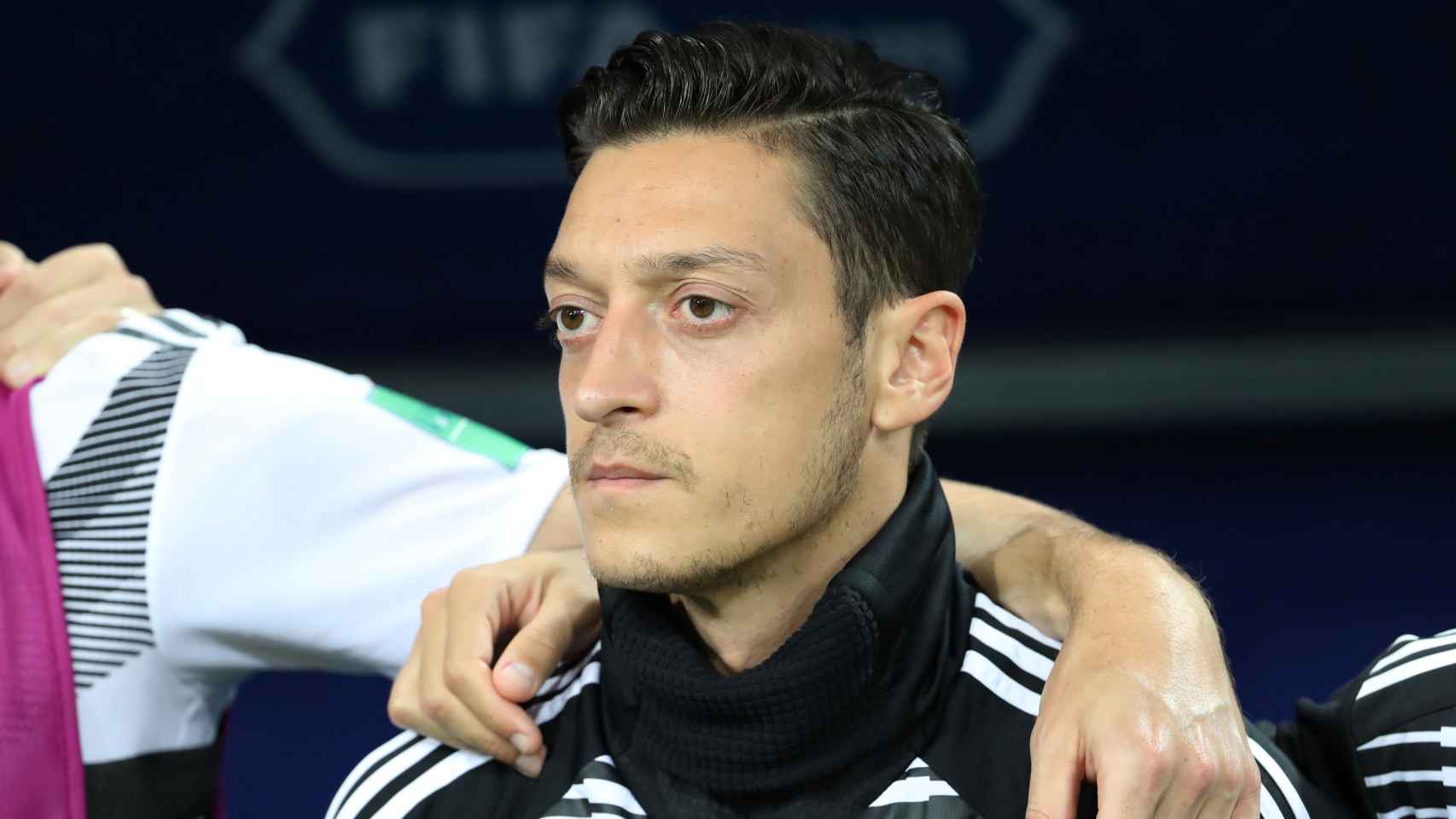 Mesut Özil, durante el Mundial 2018