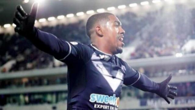 Malcom celebra un gol con el Girondins. Foto Instagram (@malcomoliveira_97)