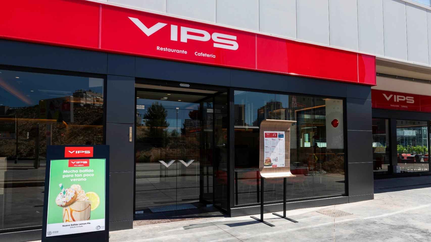 Un restaurante del Grupo Vips, una de las compañías que ha realizado el mayor ERTE hasta el momento.