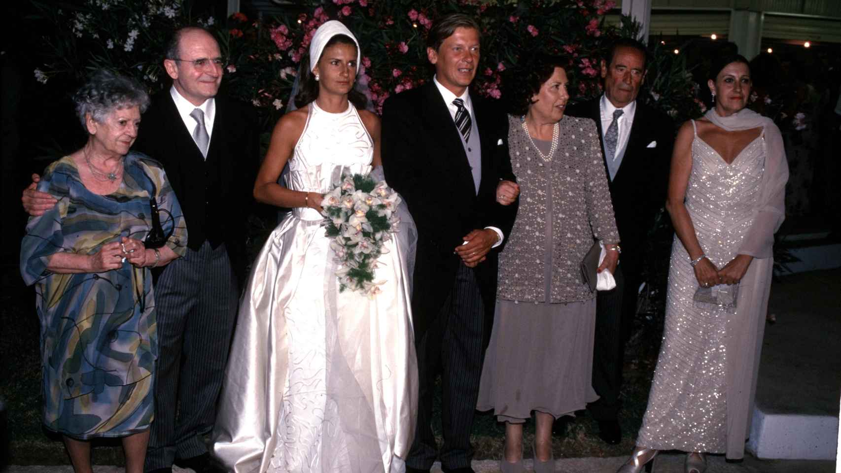 Carmen Matutes en su  boda.
