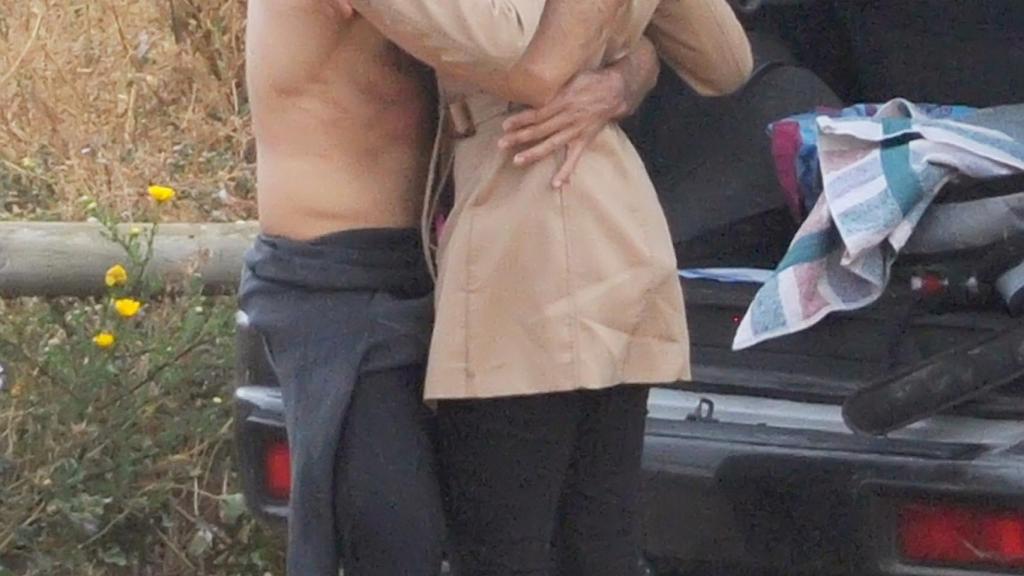 Hugo Silva e Hiba Abouk.
