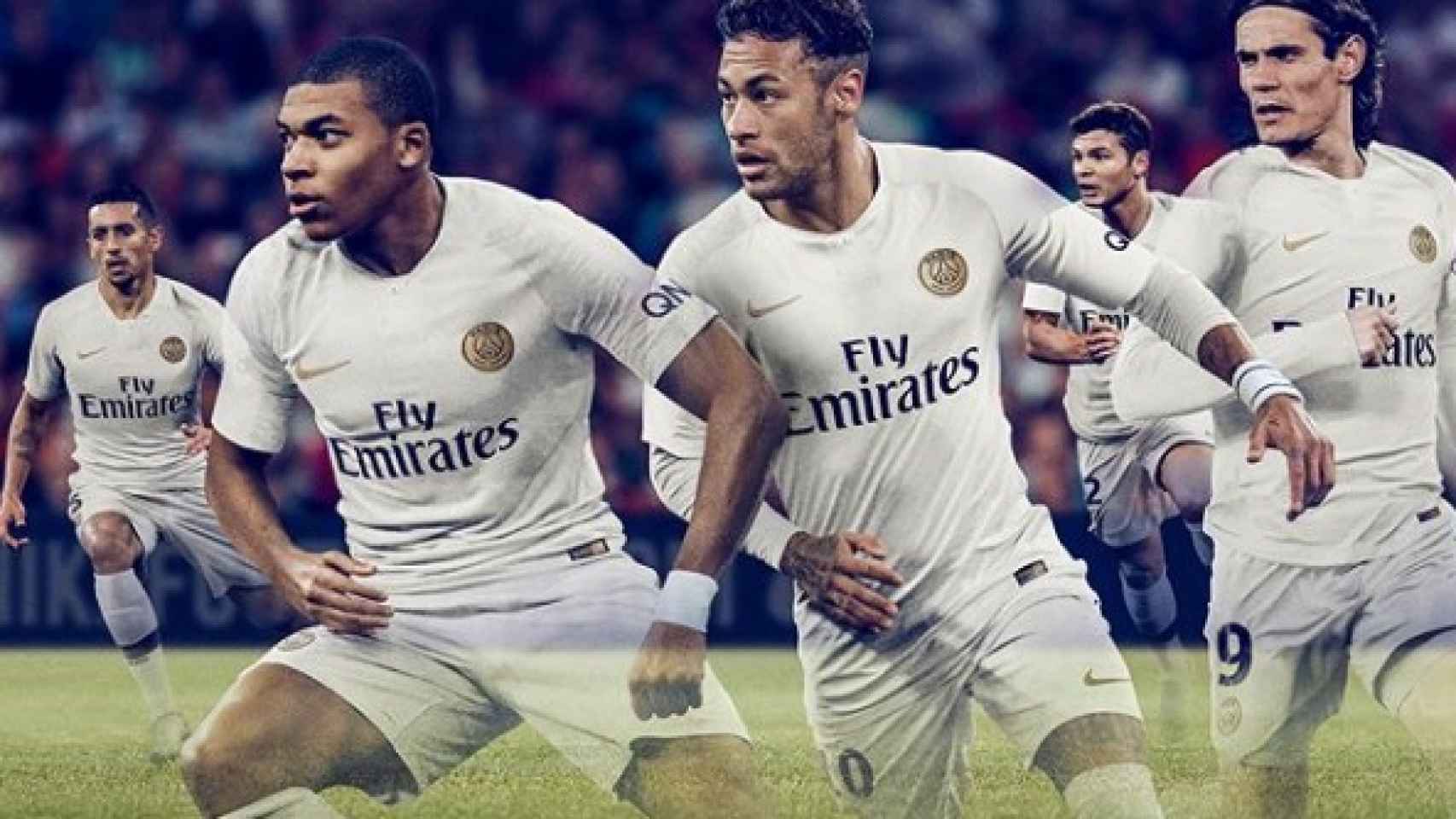 El PSG presenta su segunda camiseta para la temporada 2018/2019. Foto: psg.fr