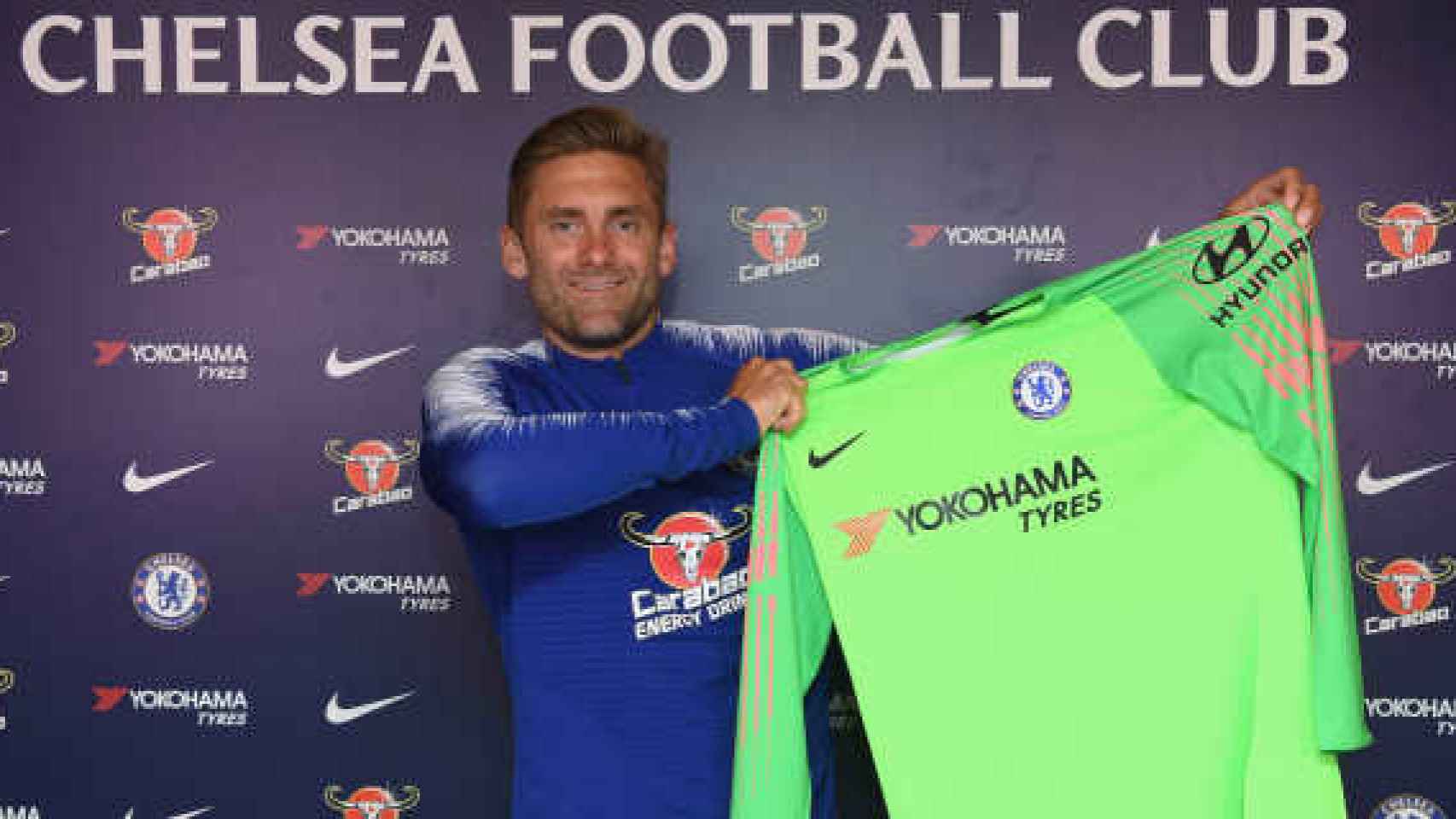 El Chelsea anuncia el fichaje de Robert Green. Foto: chelseafc.com