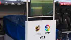 El Real Madrid prueba el VAR en el Santiago Bernabéu