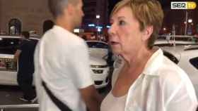 Celia Villalaobos, indignada por la huelga de taxistas.