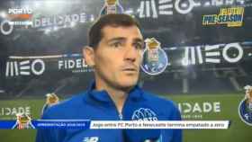 Iker Casillas habló para la televisión local de Oporto