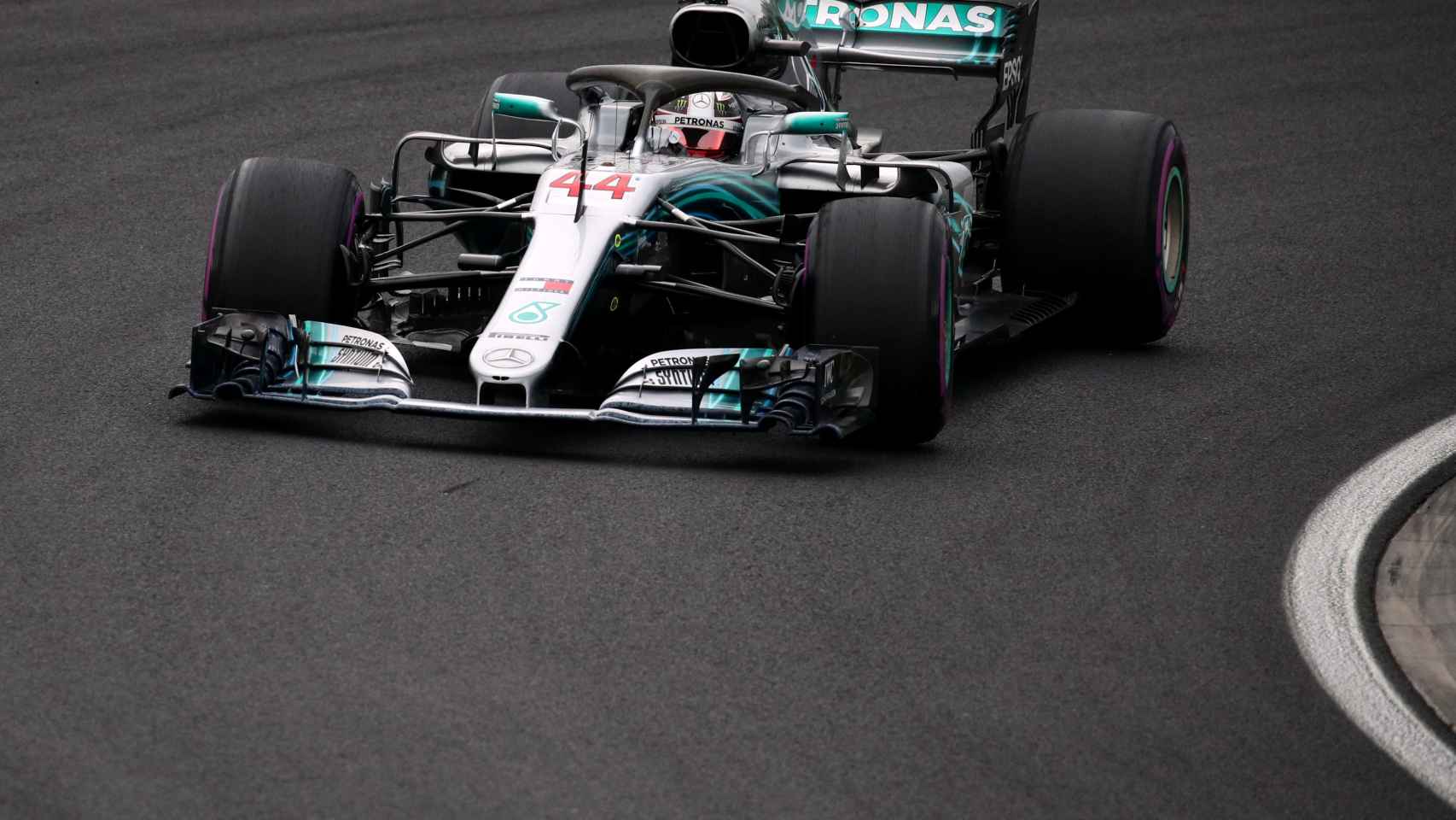 Lewis Hamilton en el Gran Premio de Hungría