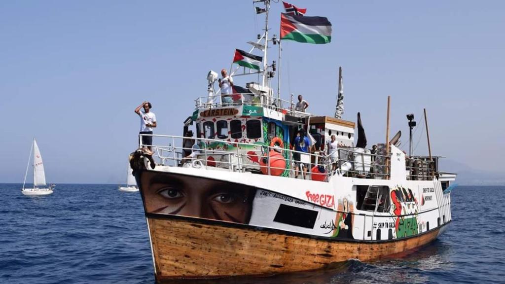 Israel frena la flotilla que se dirigía a Gaza con ayuda humanitaria en una flotilla