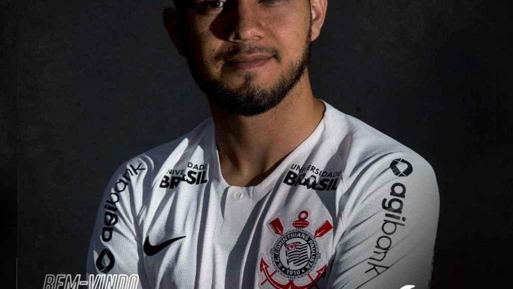 Sergio Diaz, nuevo jugador del Corinthians. Foto: Twitter (@Corinthians)