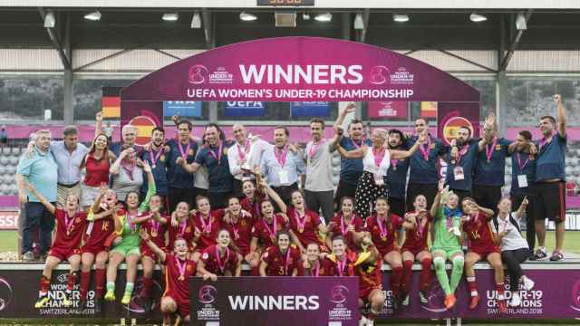 La selección de España de fútbol femenino sub19, campeona de Europa
