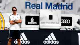 Julen Lopetegui, durante un entrenamiento del Real Madrid