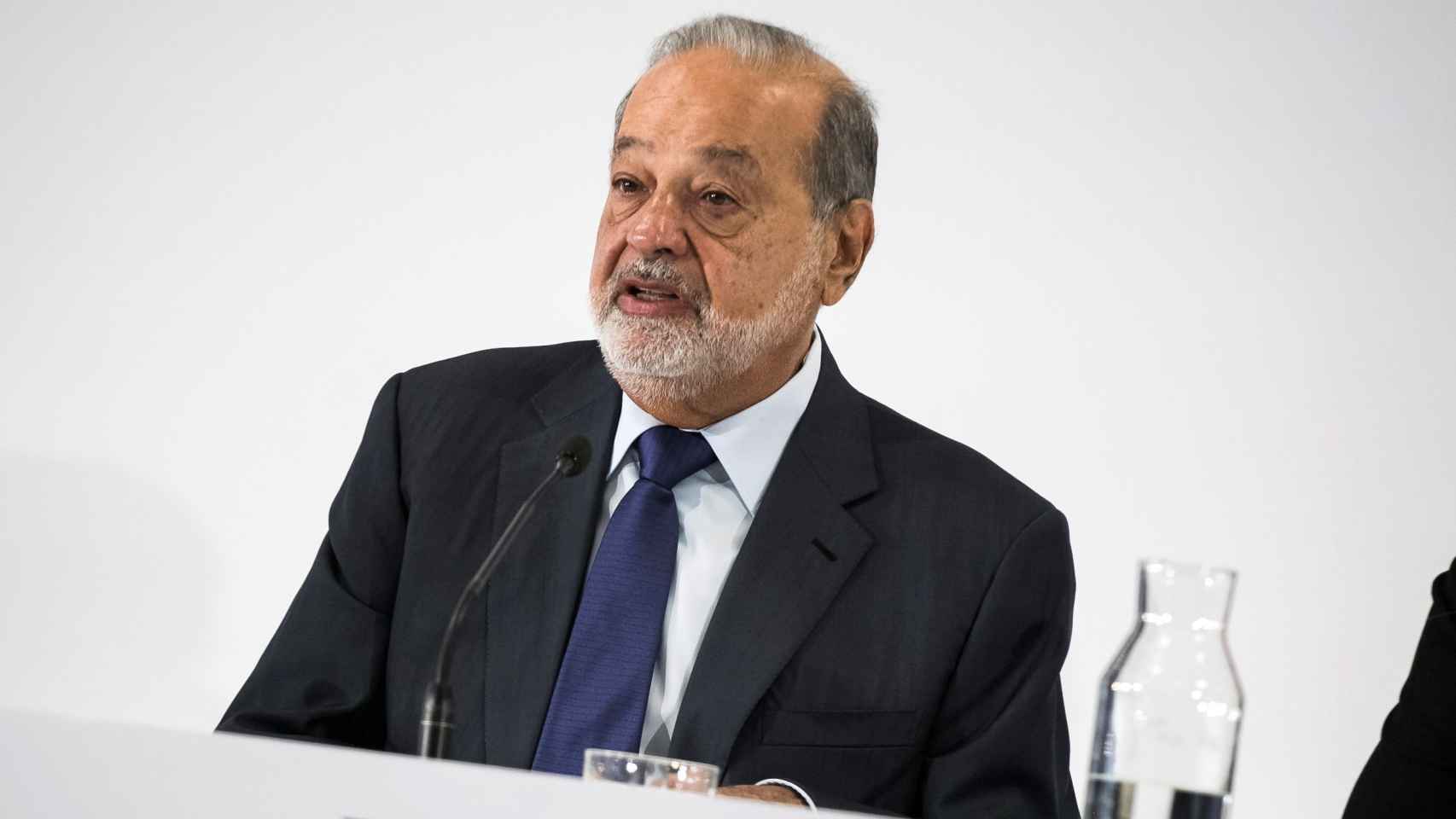 Carlos Slim, presidente de Realia.