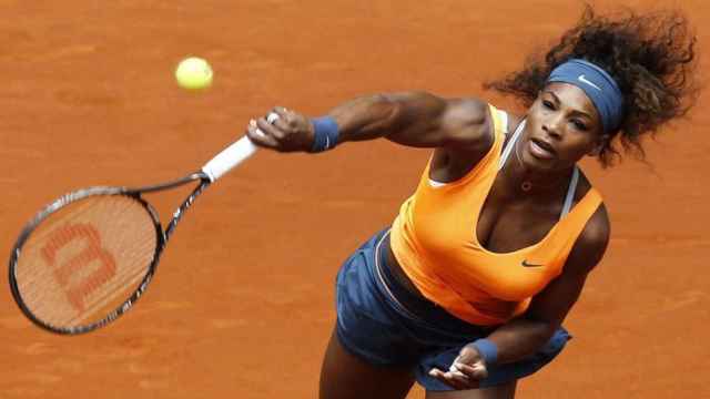 Serena Williams, durante un torneo