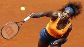 Serena Williams, durante un torneo. Foto: EFE