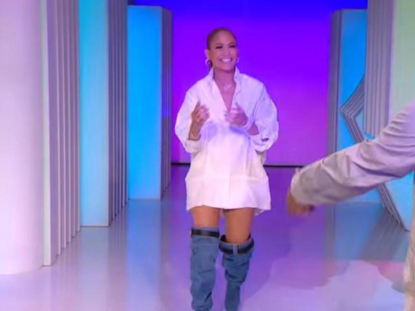Las botas 'denim' que vuelven loca a Jennifer López (y a nadie más)