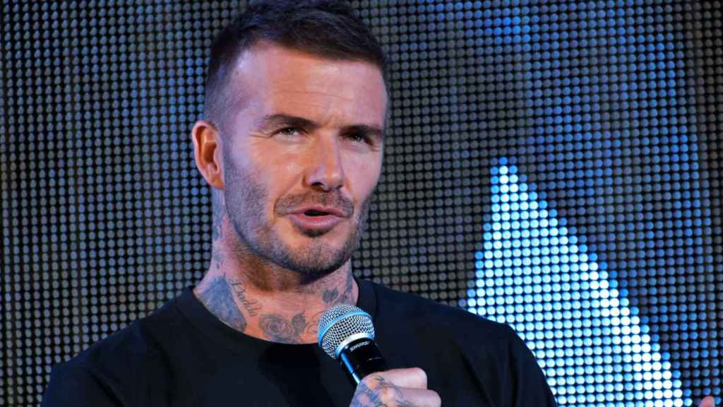 David Beckham en imagen de archivo.