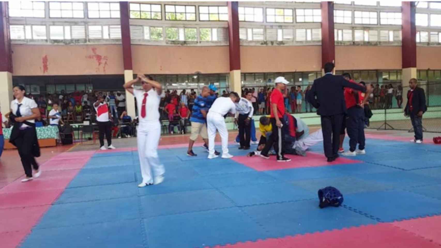 Un luchador de taekwondo cubano muere en pleno combate