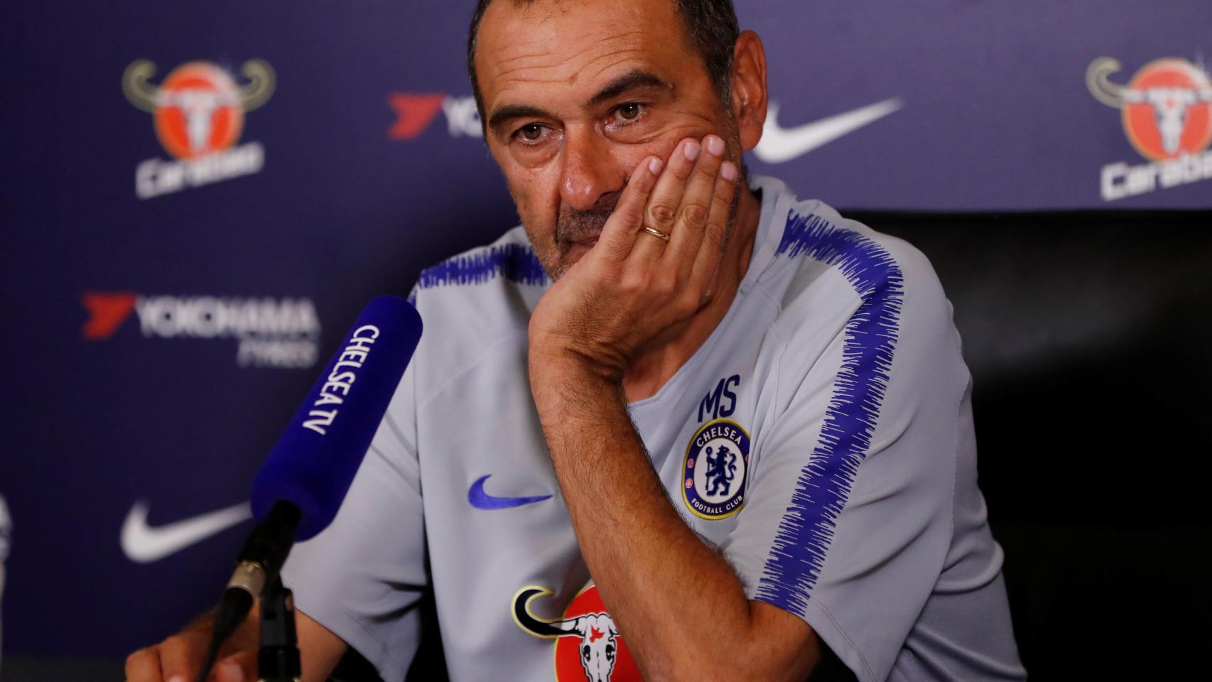 Sarri, entrenador del Chelsea