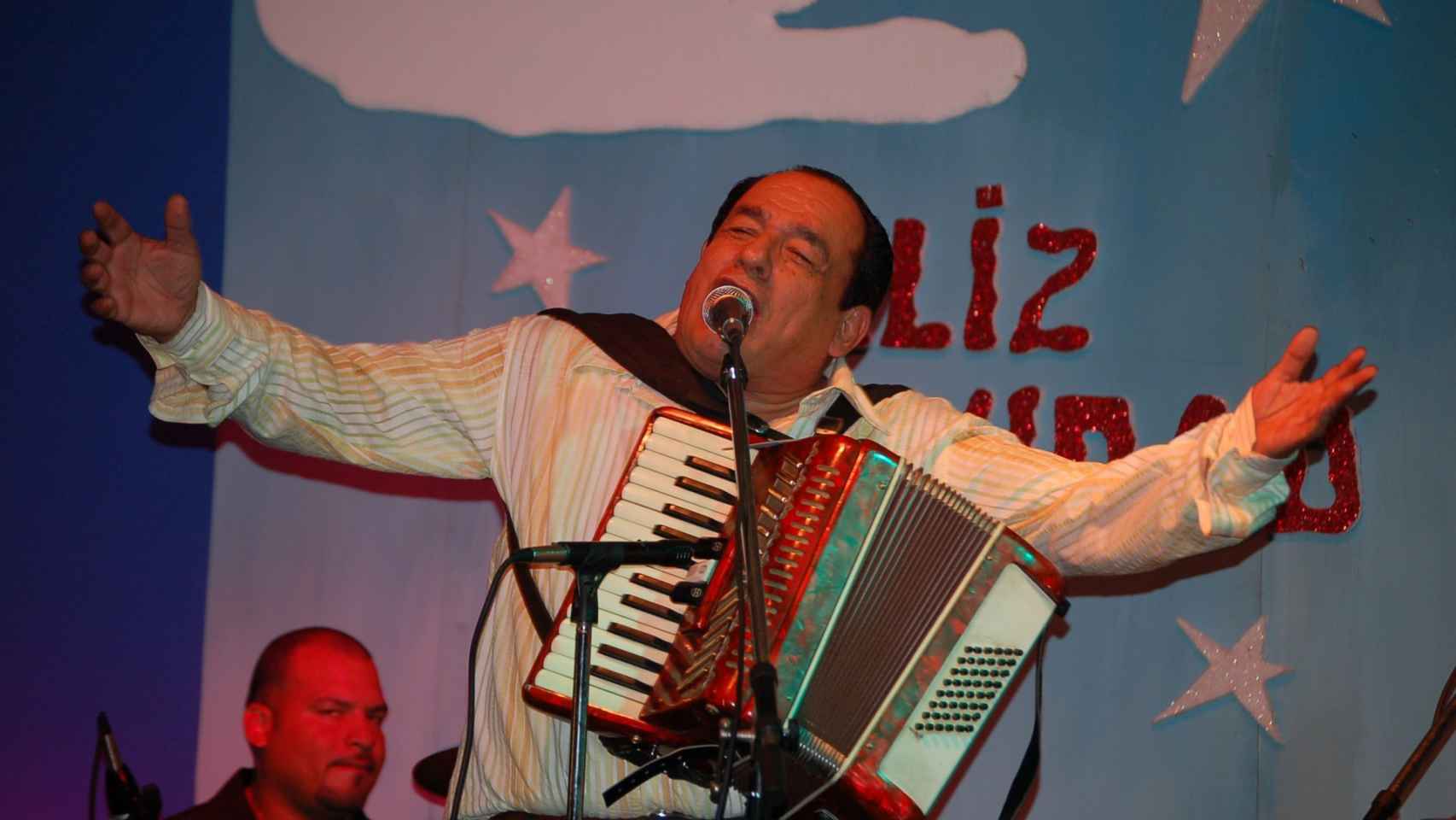 Carlos Mejía Godoy en el X Aniversario de la Fundación Mejía Godoy, diciembre de 2006.