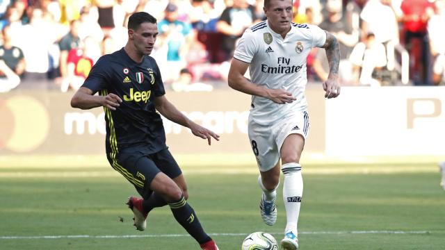 Kroos durante el partido del Real Madrid ante la Juventus