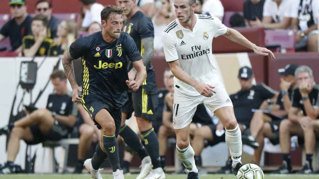 Gareth Bale, durante el partido ante la Juventus.