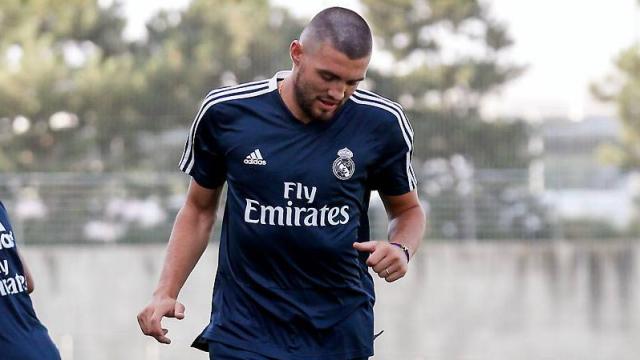 Kovacic se entrena en Valdebebas con el Real Madrid