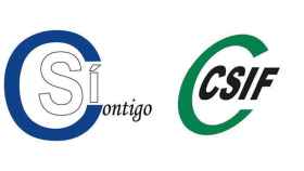 Logotipos de Contigo Sí y CSIF