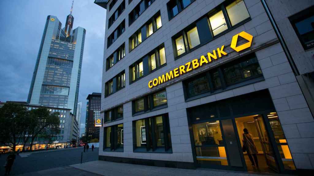 Sucursal de Commerzbank en Fráncfort.