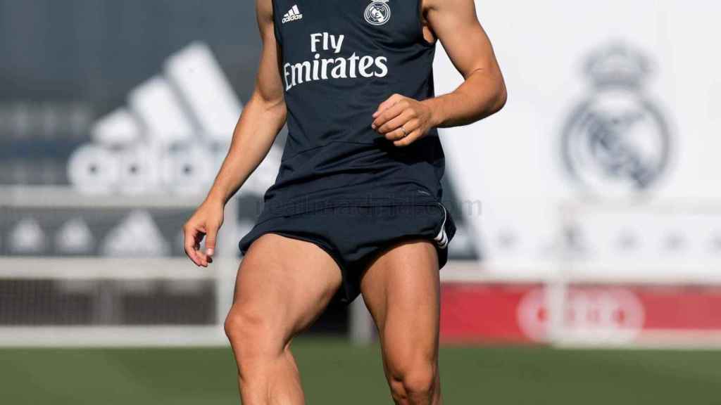 Modric se entrena con el Real Madrid en Valdebebas