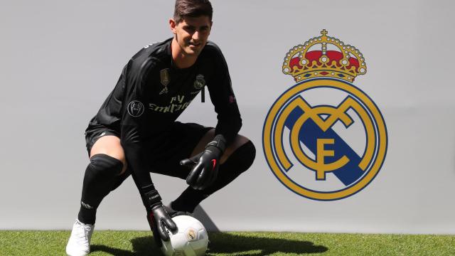 Thibaut Courtois, presentado como jugador del Real Madrid