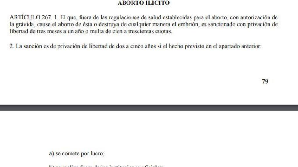 Código Penal de Cuba.