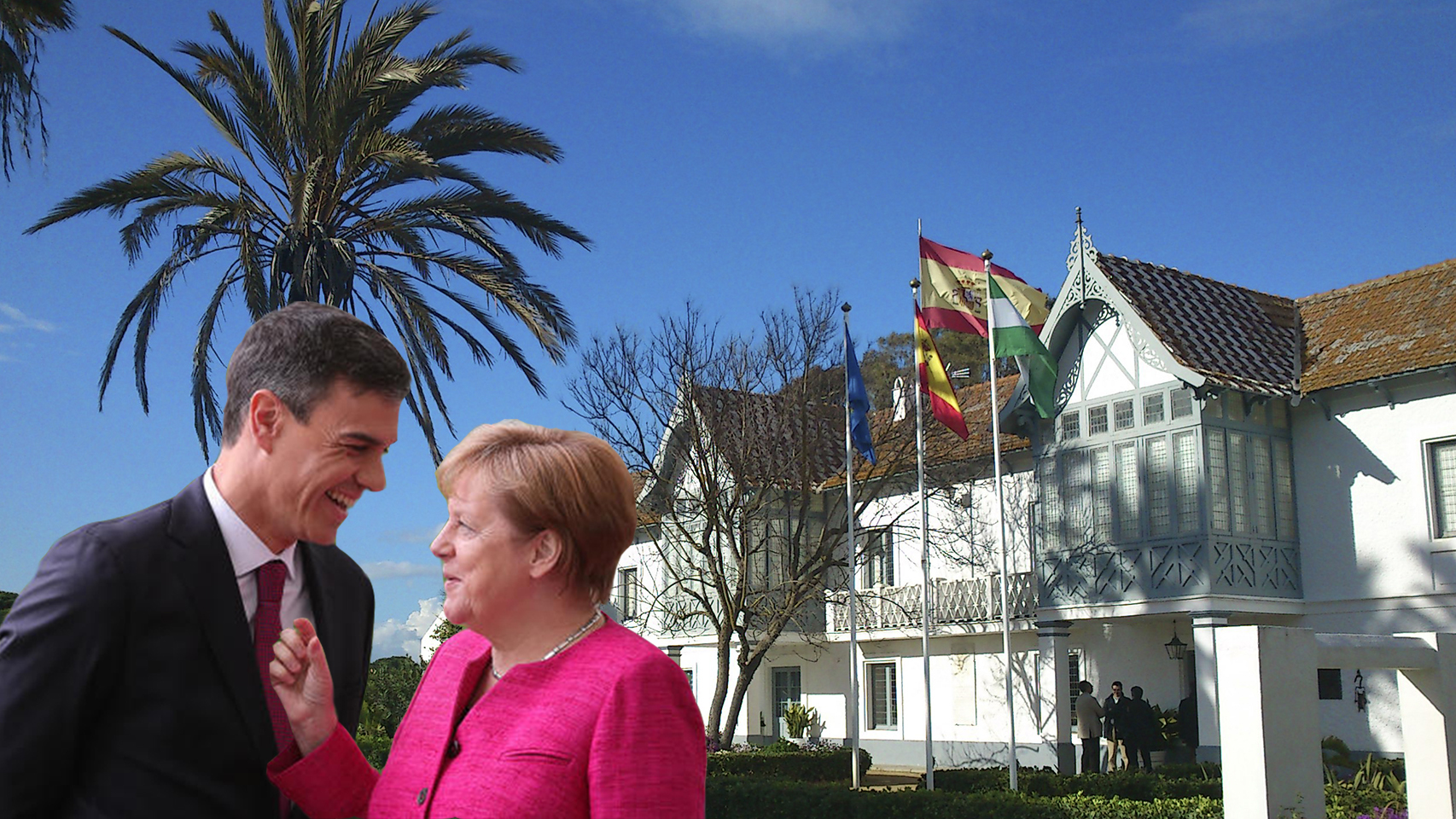 Sánchez y Merkel se reunirán en el Palacio de las Marismillas, en Doñana.