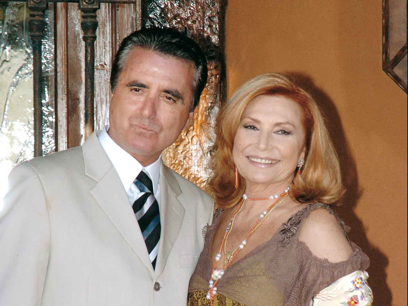 Rocío Jurado y José Ortega Cano en una foto de 2005.