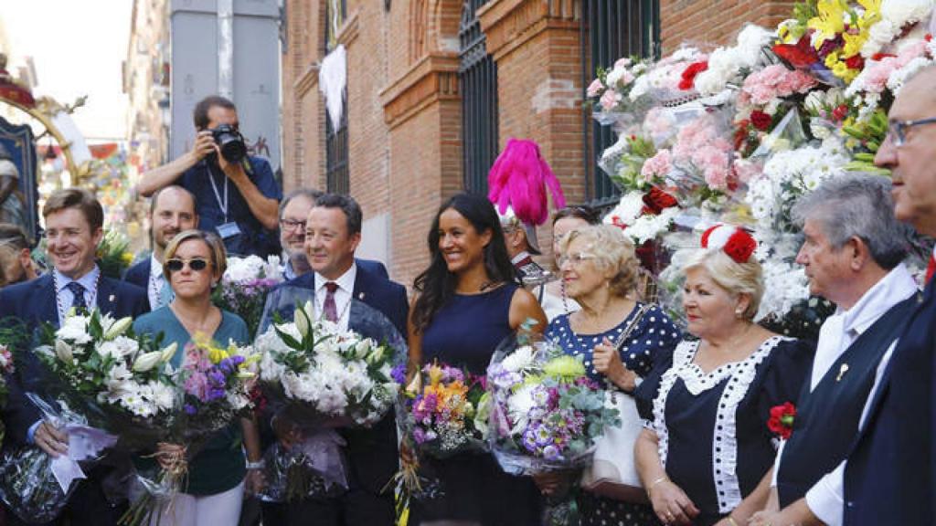 Ofrenda floral del año pasado.
