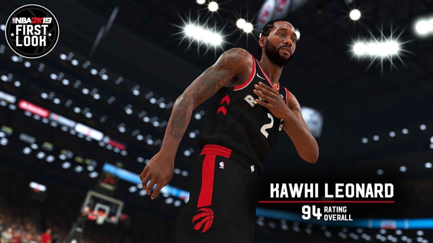 Kawhi Leonard tendrá una media de 94 puntos en el videojuego NBA 2K19. Foto: Twitter (@NBA2K)
