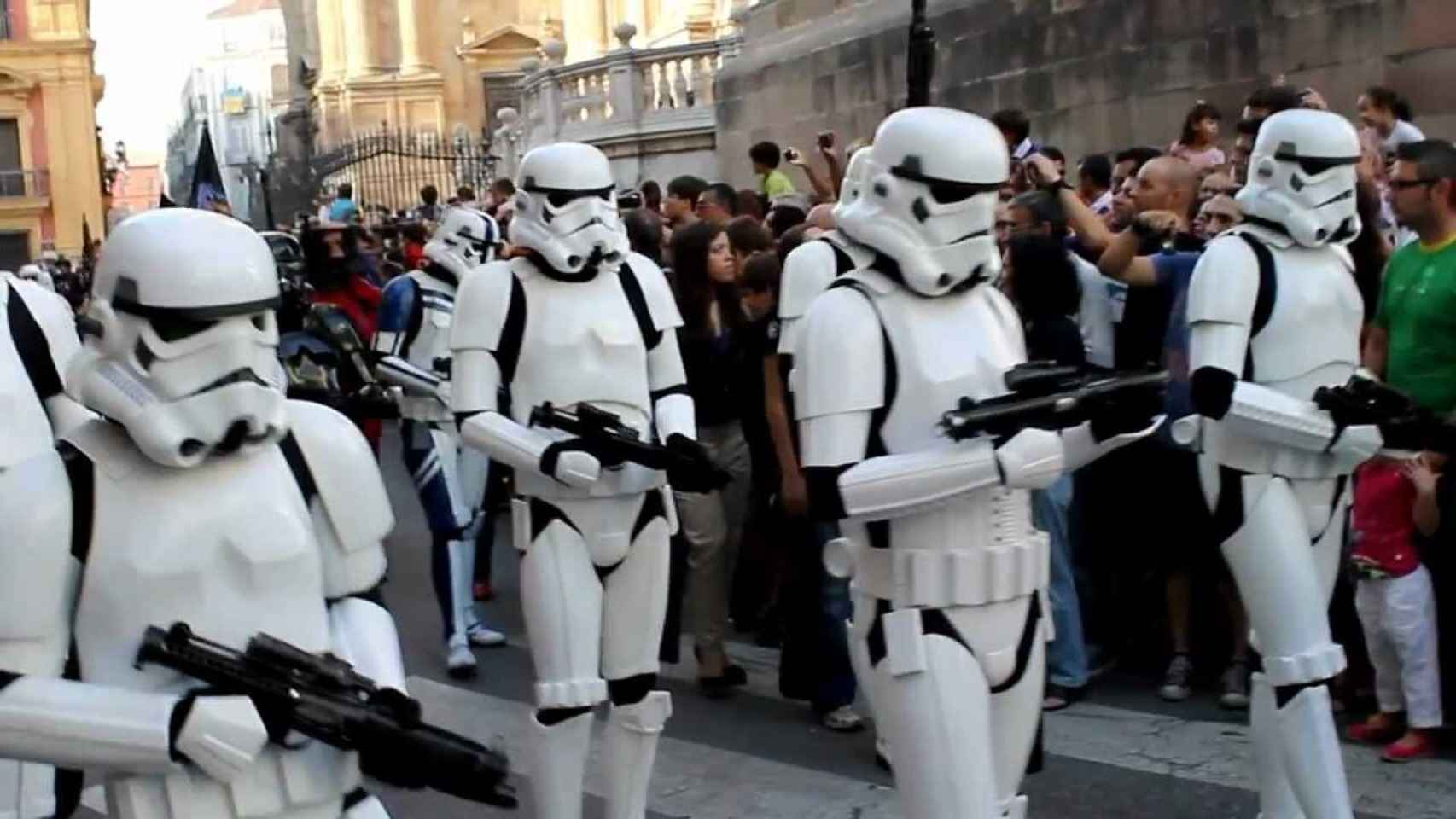 ejercito imperial imperio galactico star wars pasacalle