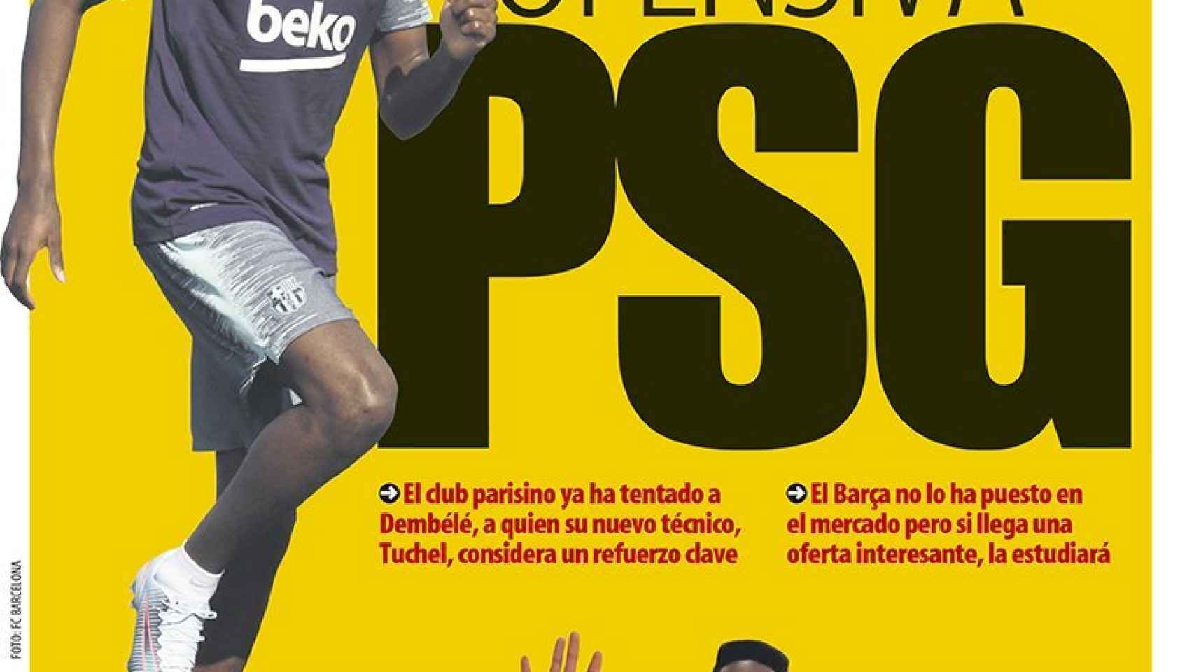 La portada del diario Mundo Deportivo (11/08/2018)1706 x 960