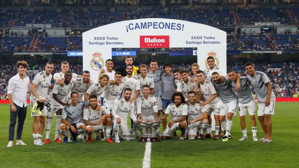 El Real Madrid gana la XXXIX edición del Trofeo Santiago Bernabéu
