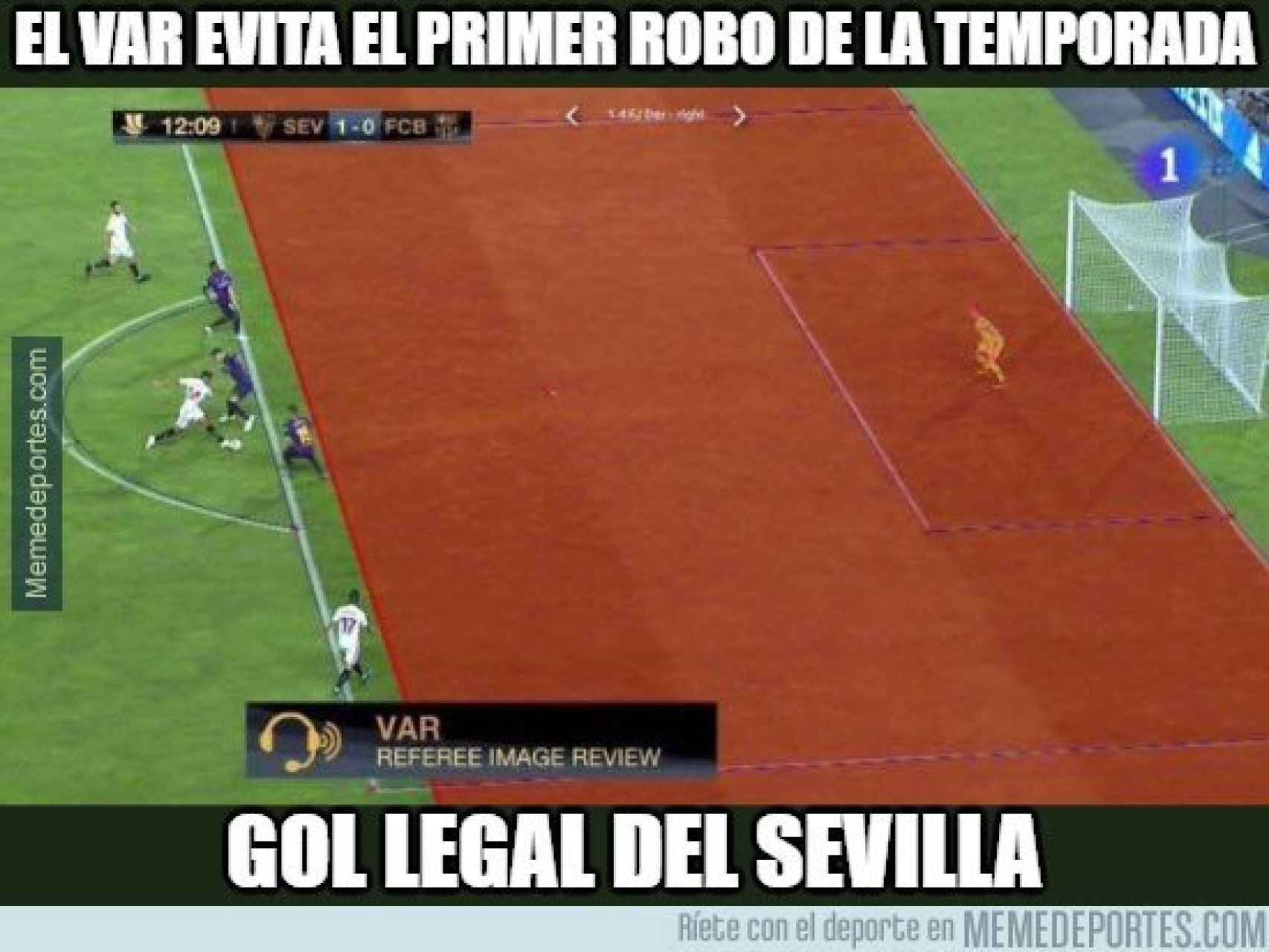 Meme sobre la Supercopa de España. Foto: memedeportes.com