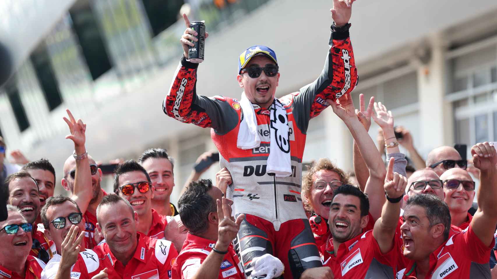 Jorge Lorenzo, ganador del Gran Premio de Austria de MotoGP