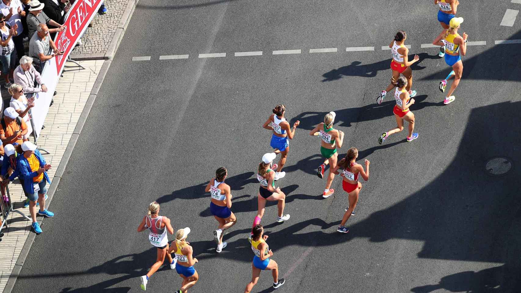 Maratón femenina en Berlín