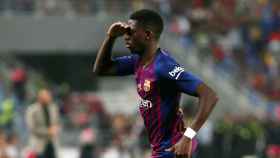 Dembele adelanta al FC Barcelona con su gol en la Supercopa