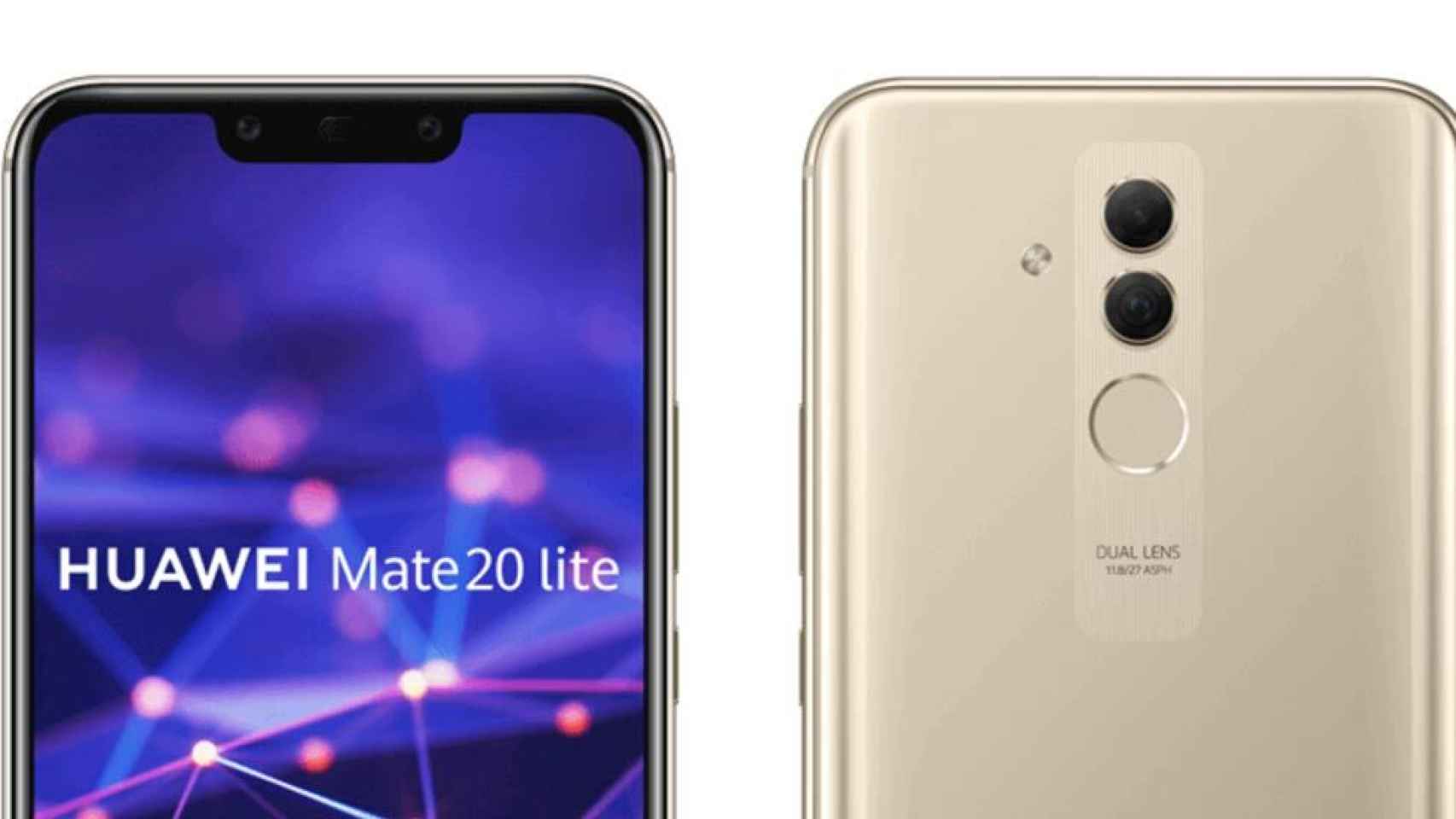 Nuevas imágenes del Huawei Mate 20 Lite y primeras características filtradas