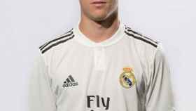 Alberto, jugador del Real Madrid Castilla