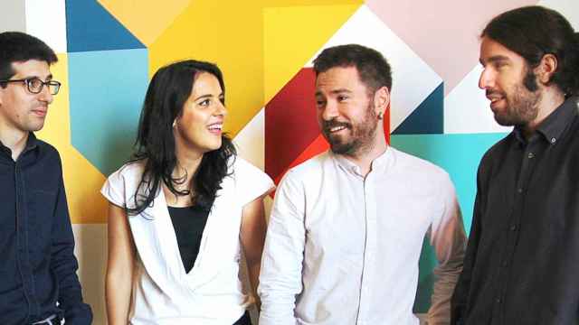 Los cuatros socios fundadores de la startup española Onyriq.