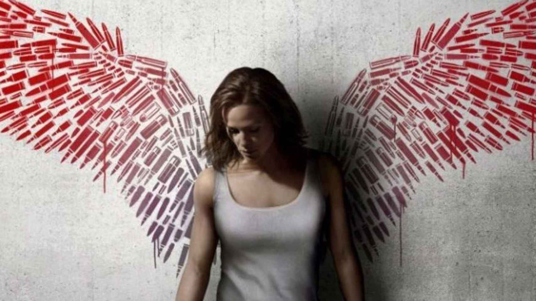 Jennifer Garner en el poster de la película.