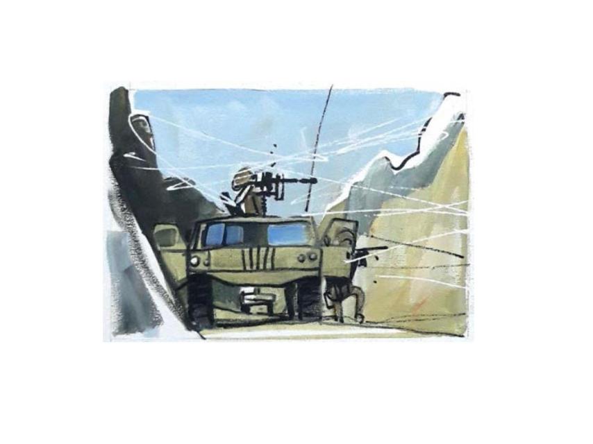 Los militares españoles se enfrentaron al enemigo en Sabzak.
