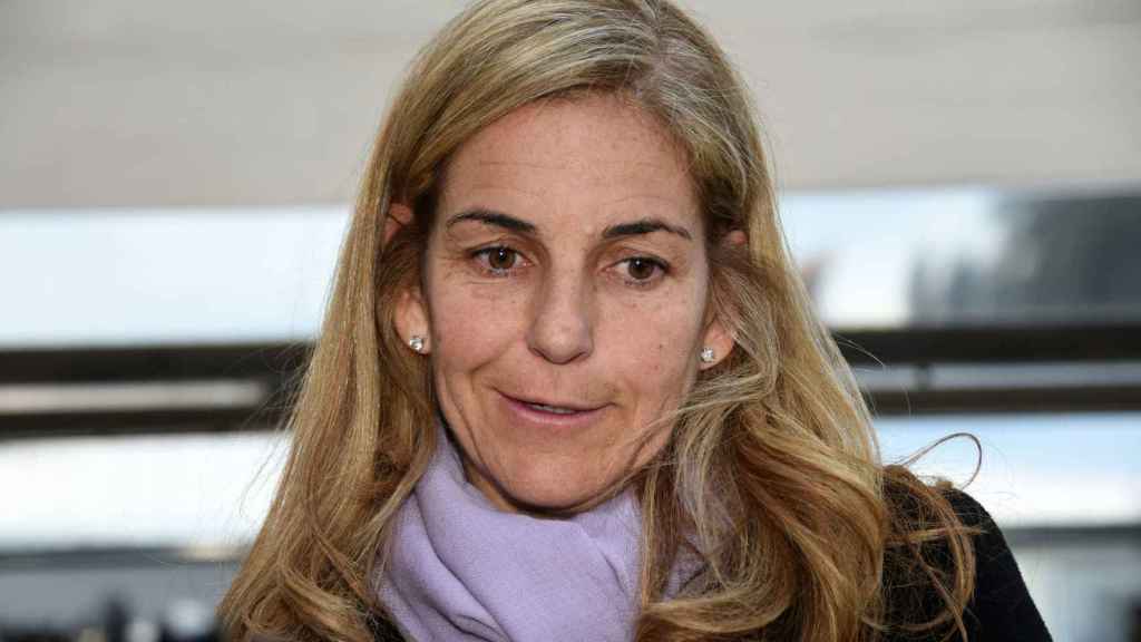 La tenista Arantxa Sánchez Vicario.